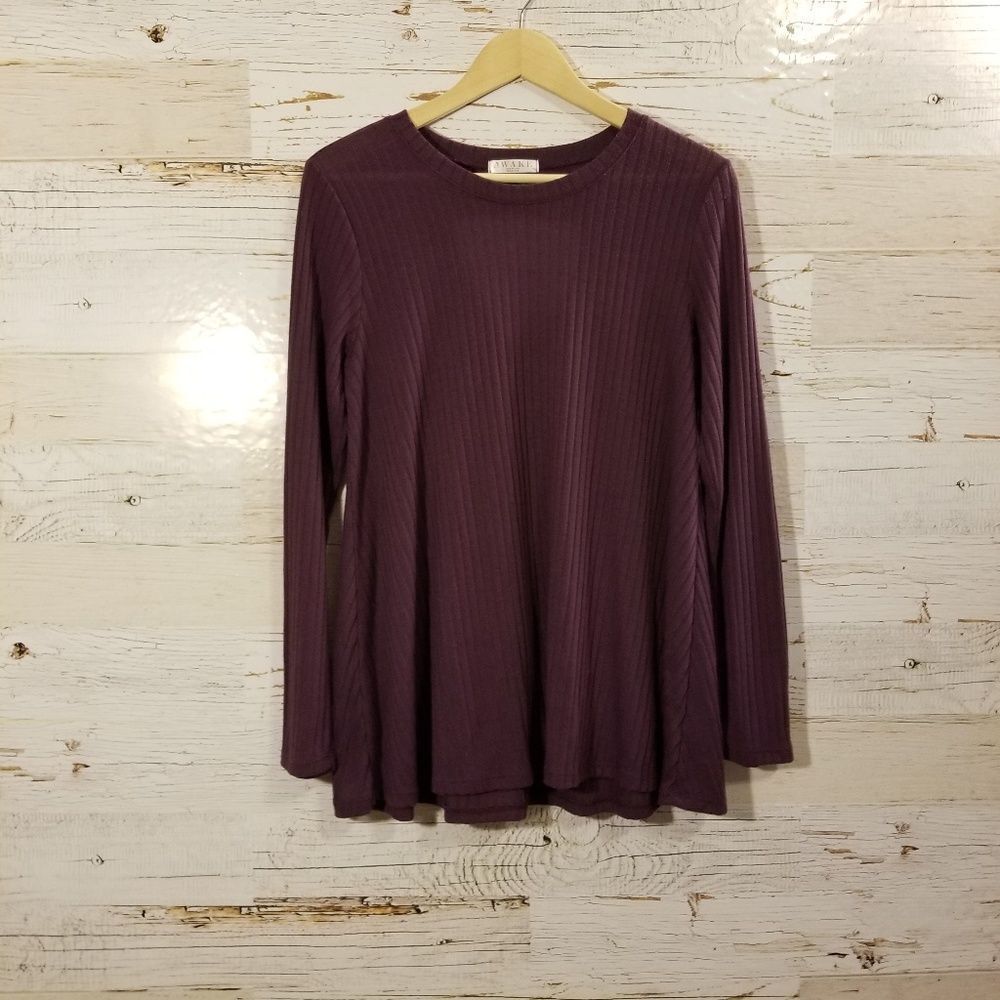 Awake open back light sweater